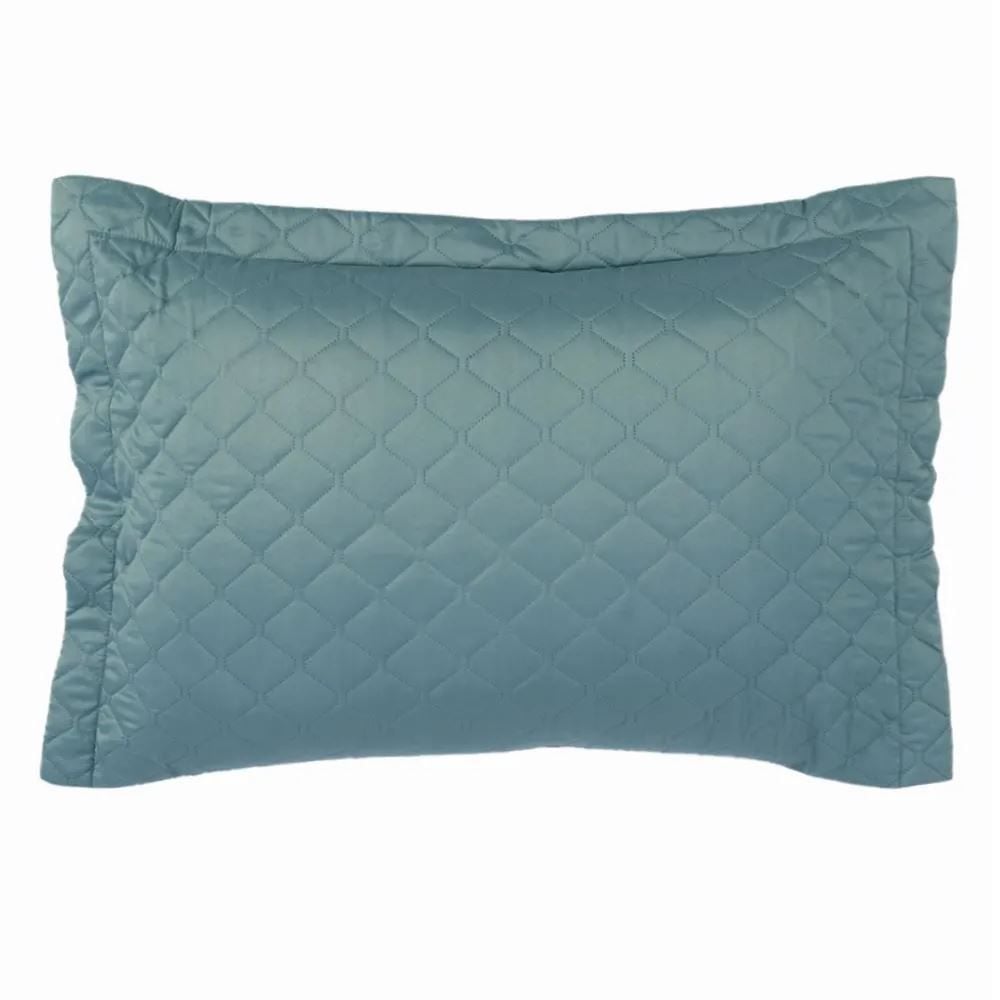 Porta Travesseiro Napoli Matelado 55Cm X 80Cm Havan Casa - Verde 2