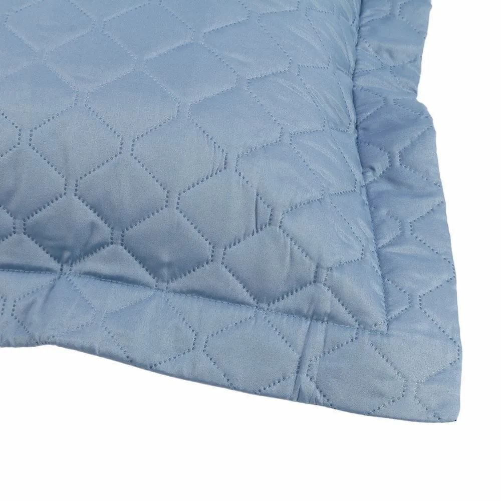 Porta Travesseiro Napoli Matelado 55Cm X 80Cm Havan Casa - Azul 2