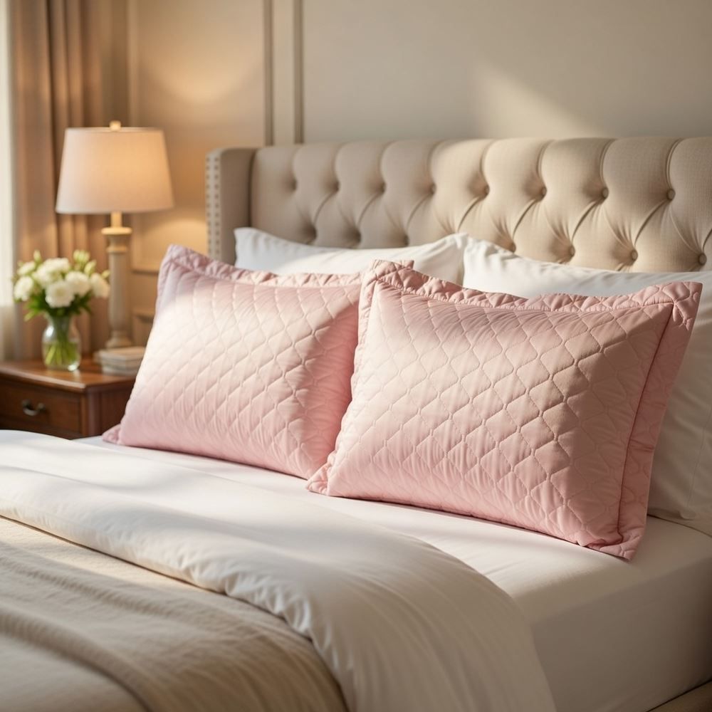 Porta Travesseiro Napoli Matelado 55Cm X 80Cm Havan Casa - Pêssego 2