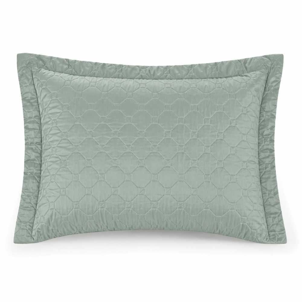 Porta Travesseiro Napoli Matelado 55Cm X 80Cm Havan Casa - VERDE HORTELA PROMO