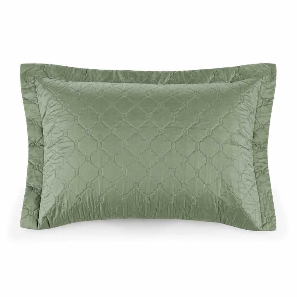 Porta Travesseiro Napoli Matelado 55Cm X 80Cm Havan Casa - VERDE KIWI PROMO