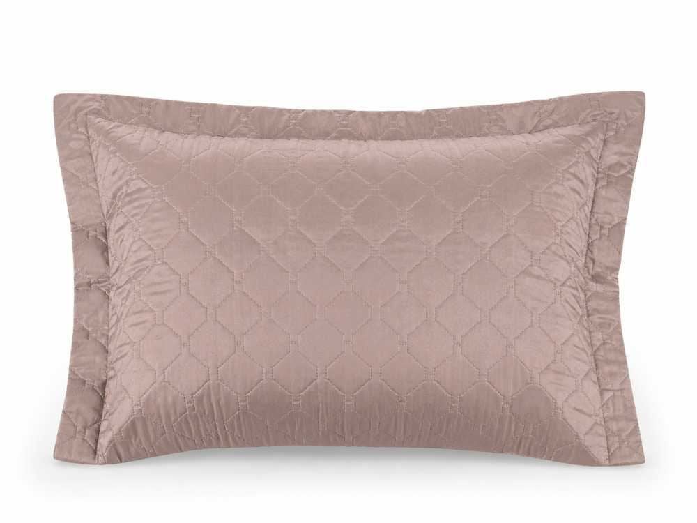 Porta Travesseiro Napoli Matelado 55Cm X 80Cm Havan Casa - ROSA CREPE PROMO