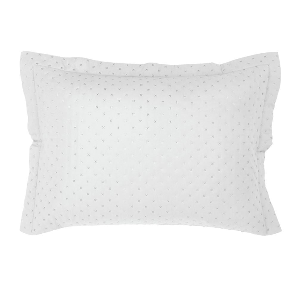 Porta Travesseiro 50X70 cm Elegance Havan Casa 1 Pç - Branco