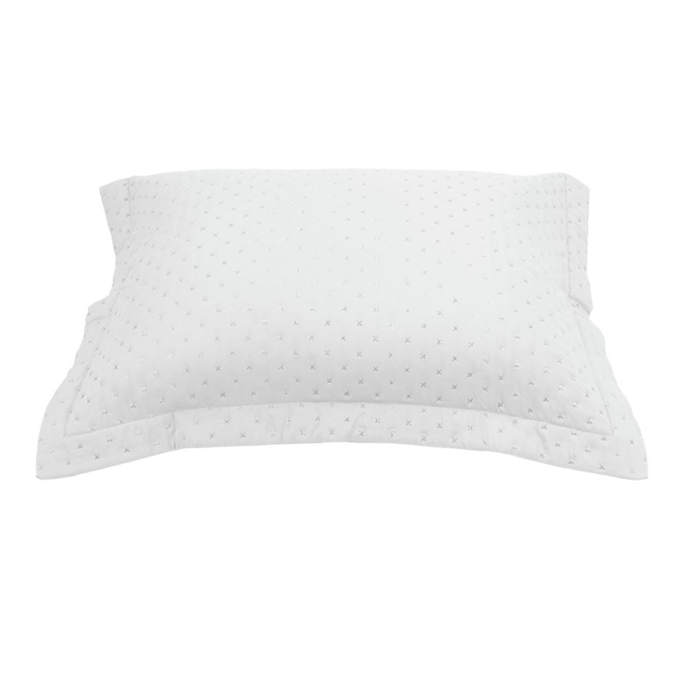 Porta Travesseiro 50X70 cm Elegance Havan Casa 1 Pç - Branco