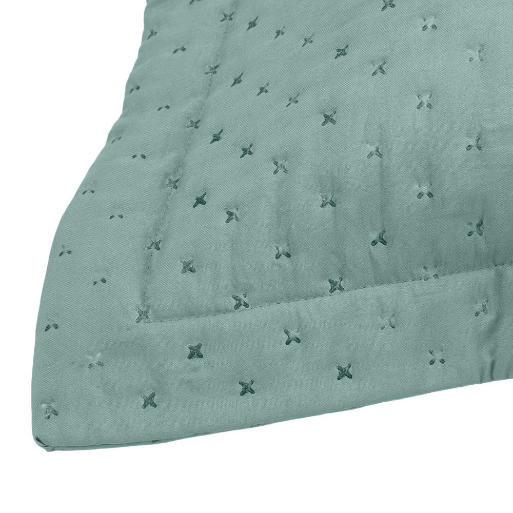Porta Travesseiro 50X70 cm Elegance Havan Casa 1 Pç - Verde Capri