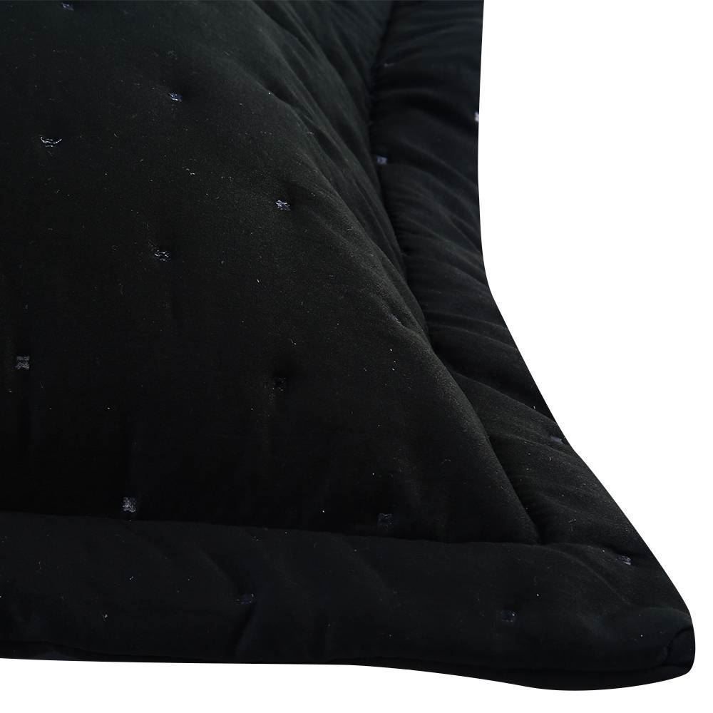 Porta Travesseiro 50X70 cm Elegance Havan Casa 1 Pç - Carvão