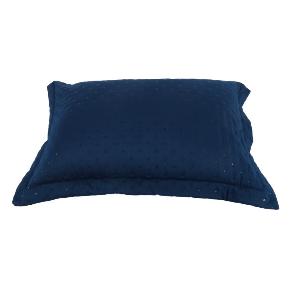 Porta Travesseiro 50X70 cm Elegance Havan Casa 1 Pç - Azul Oceano
