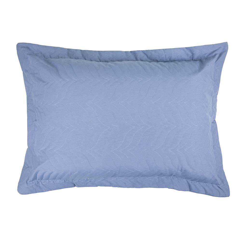 Porta Travesseiro Avulso Matelado Yaris - Azul Indigo