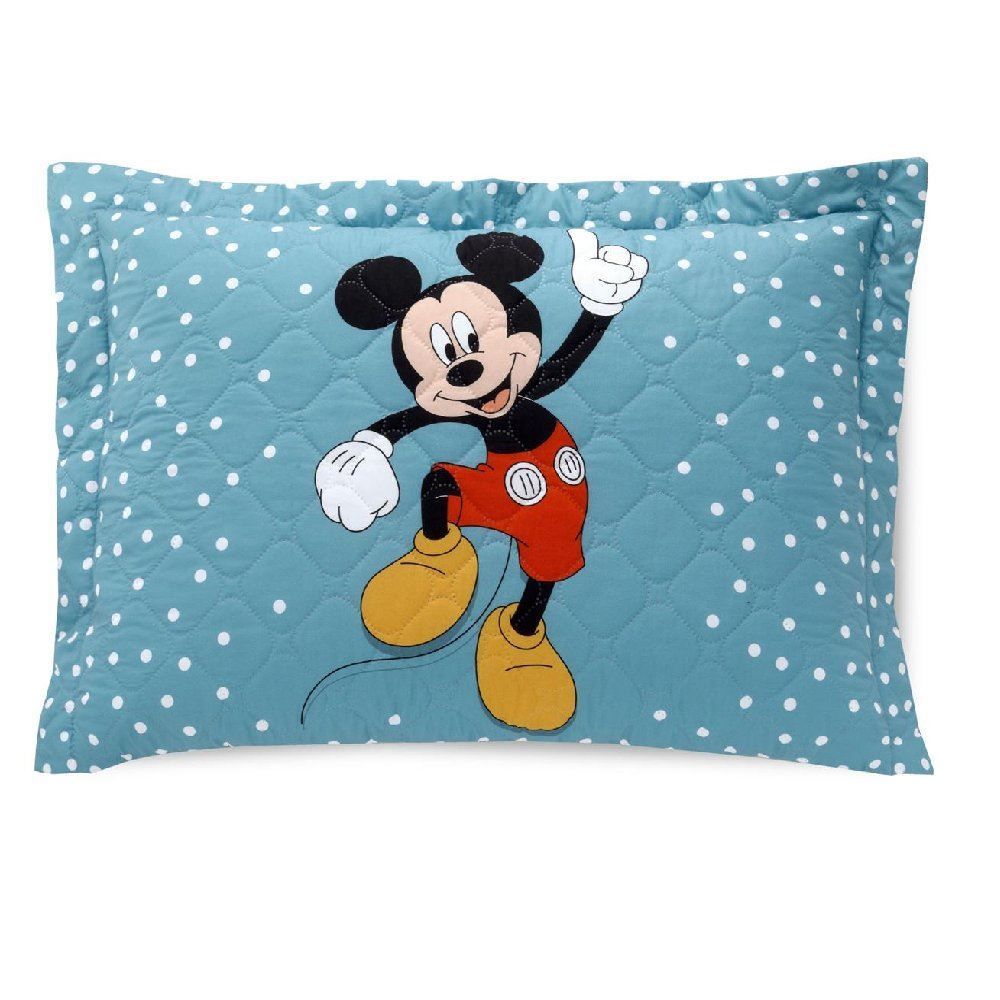 Porta Travesseiro Infantil Estampado Disney Hedrons - Mickey Home