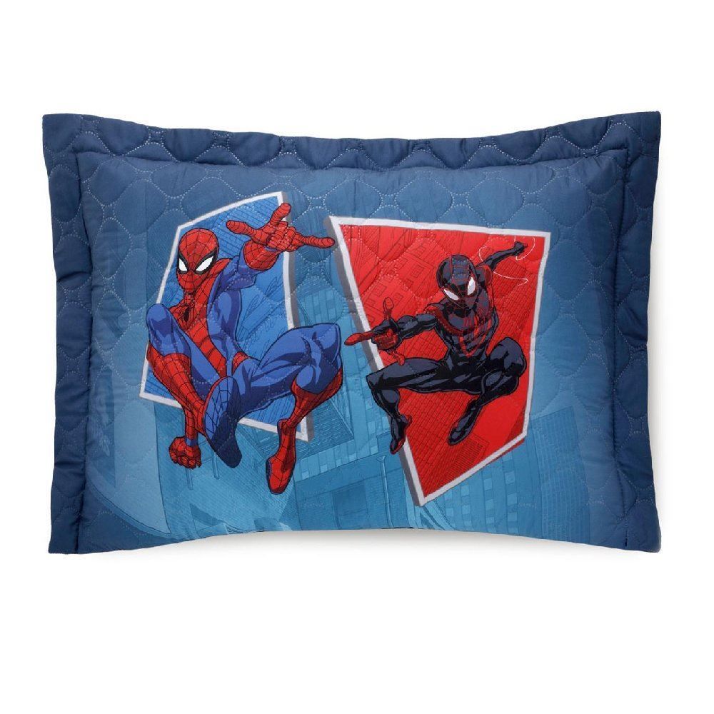 Porta Travesseiro Infantil Estampado Disney Hedrons - Homem Aranha