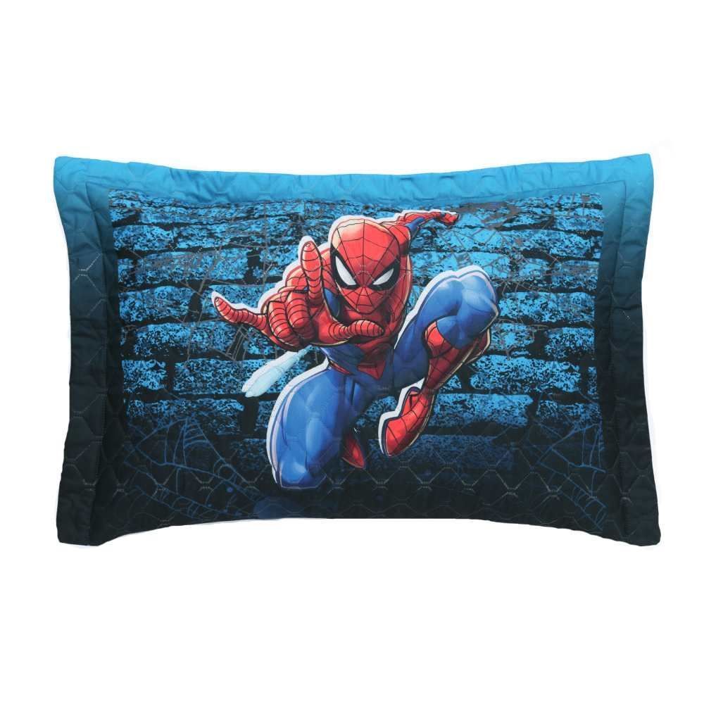Porta Travesseiro Infantil Estampado Disney Hedrons - Homem Aranha