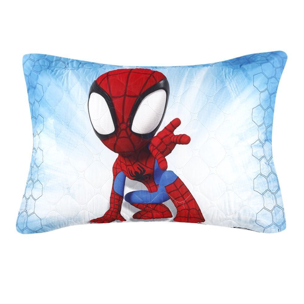 Porta Travesseiro Infantil Estampado Disney Hedrons - Spidey Teia