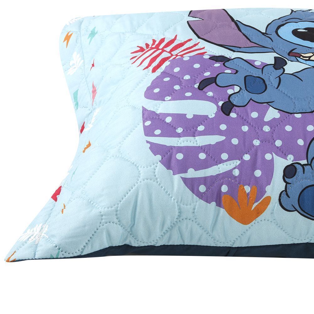 Porta Travesseiro Infantil Estampado Disney Hedrons - Stitch Divertido