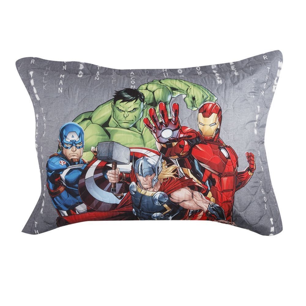 Porta Travesseiro Infantil Estampado Disney Hedrons - Avengers Team