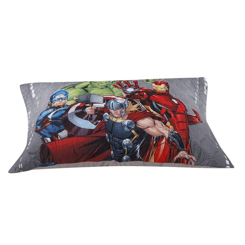 Porta Travesseiro Infantil Estampado Disney Hedrons - Avengers Team