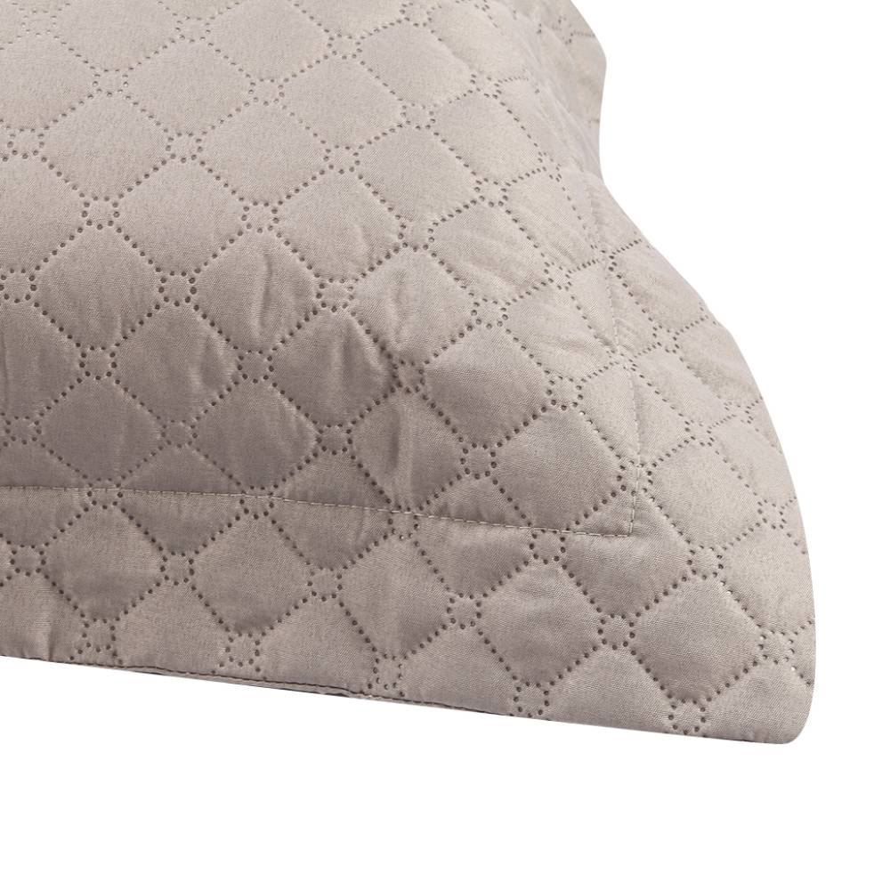 Porta Travesseiro Matelado Microfibra Havan Casa 1 Pç - Bege