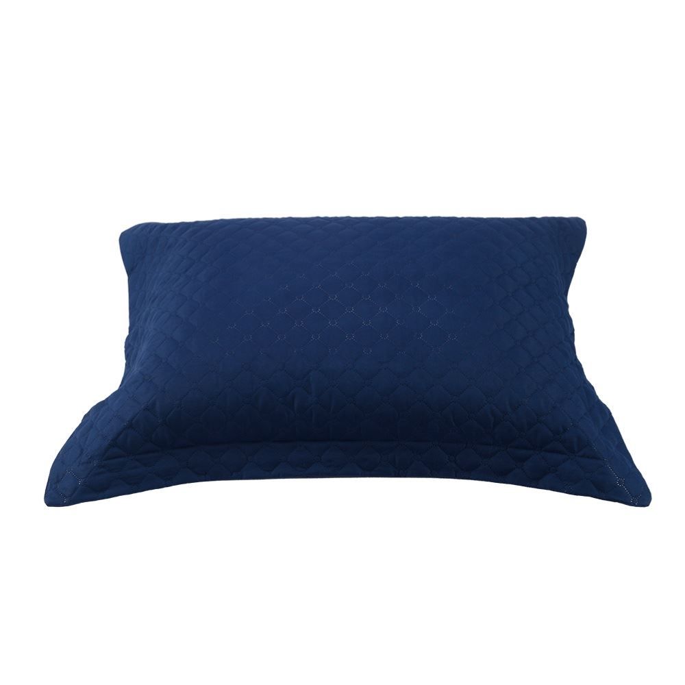 Porta Travesseiro Matelado Microfibra Havan Casa 1 Pç - Azul Oceano