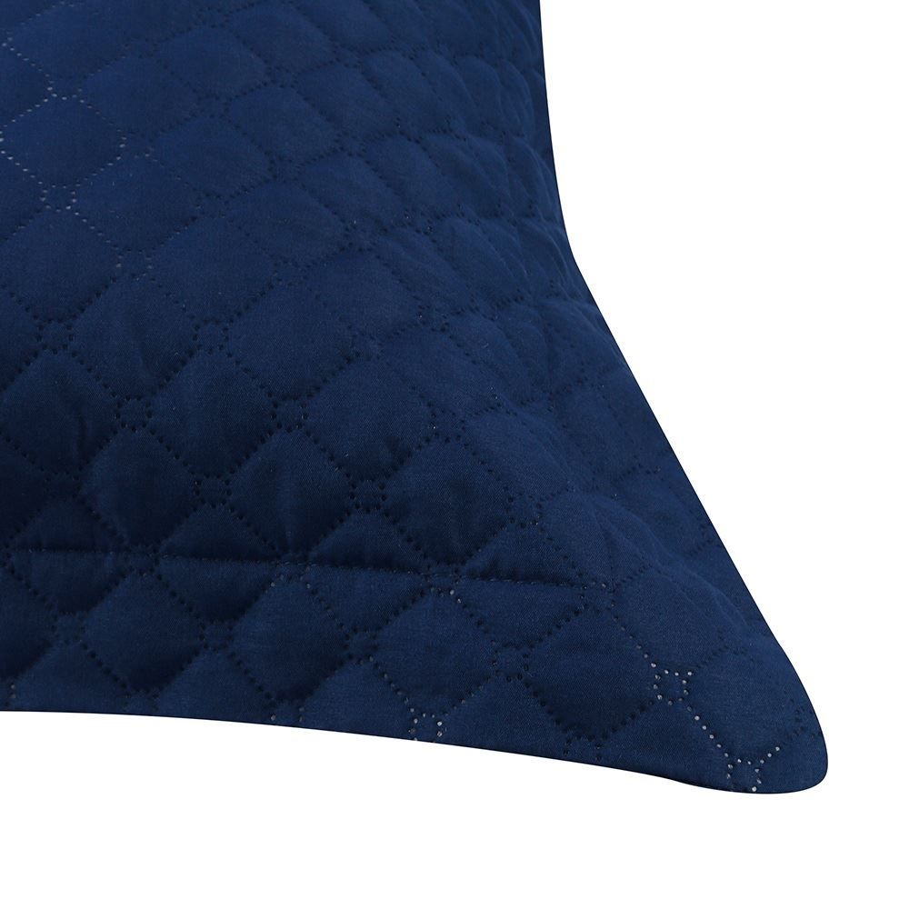 Porta Travesseiro Matelado Microfibra Havan Casa 1 Pç - Azul Oceano