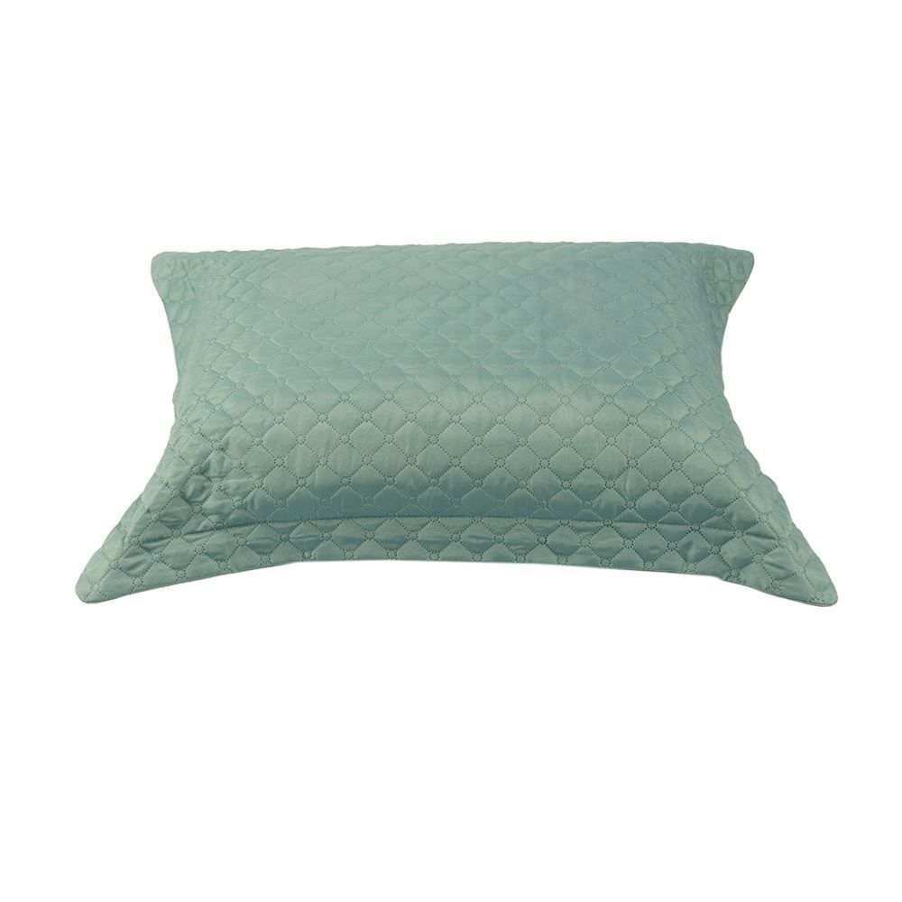 Porta Travesseiro Matelado Microfibra Havan Casa 1 Pç - Verde Suculenta