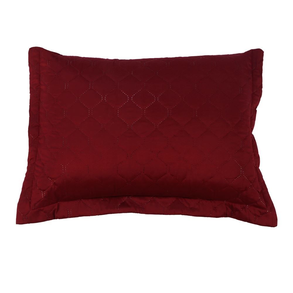 Porta Travesseiro Matelado Microfibra Havan Casa - Bloodstone