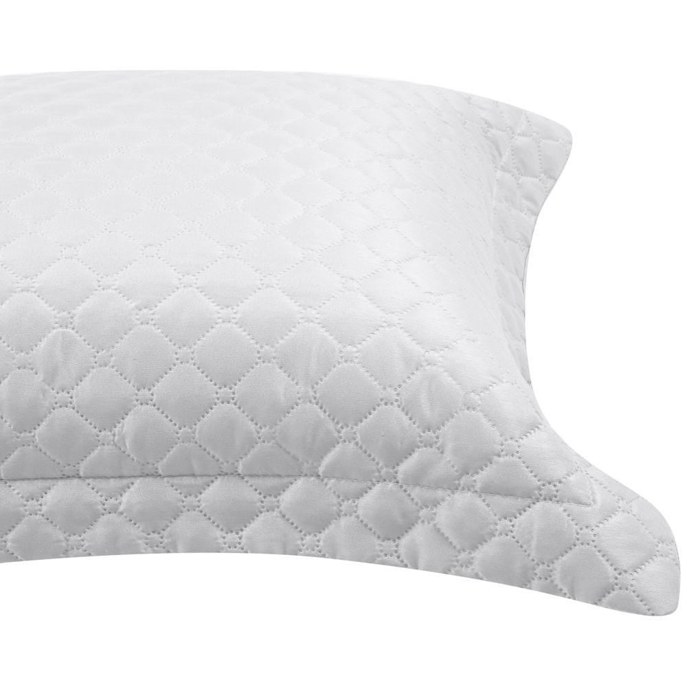 Porta Travesseiro Napoli Microfibra Havan Casa - Branco 2