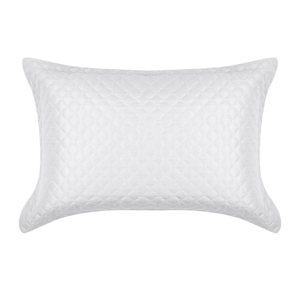 Porta Travesseiro Matelado Microfibra Havan Casa 1 Pç - Branco