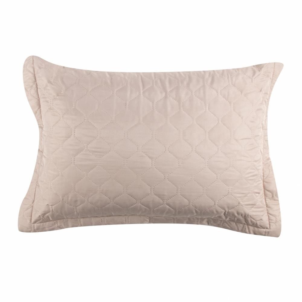 Porta Travesseiro Matelado 55X80 Cm Havan Casa 1 Pç - Bege