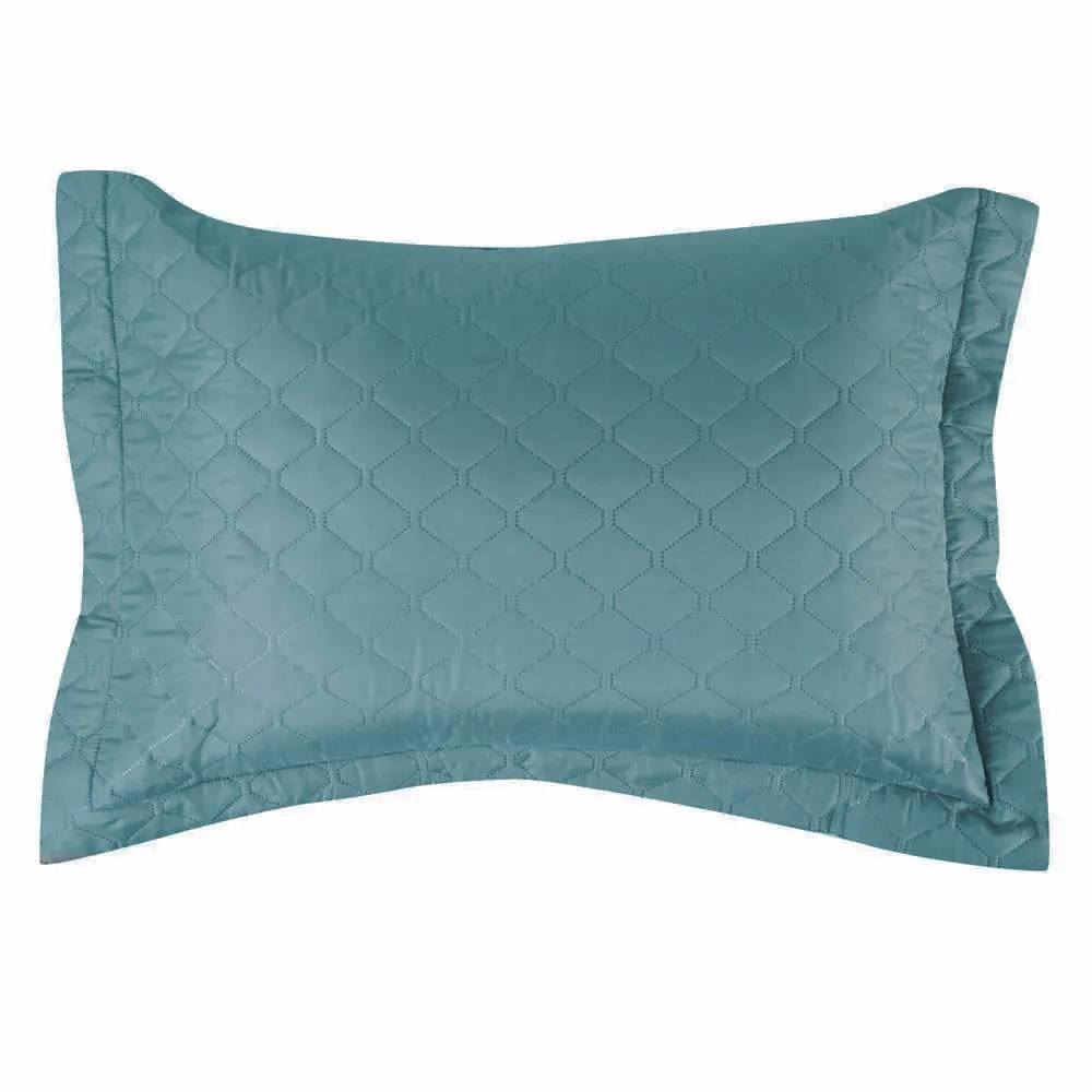 Porta Travesseiro Microfibra Matelado 55X80 Cm Havan Casa 1 Pç - Verde