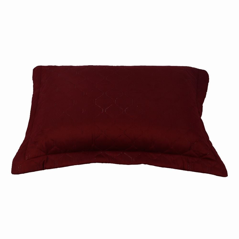 Porta Travesseiro Matelado 55X80 cm Havan Casa 1 Pç - Vinho Tinto