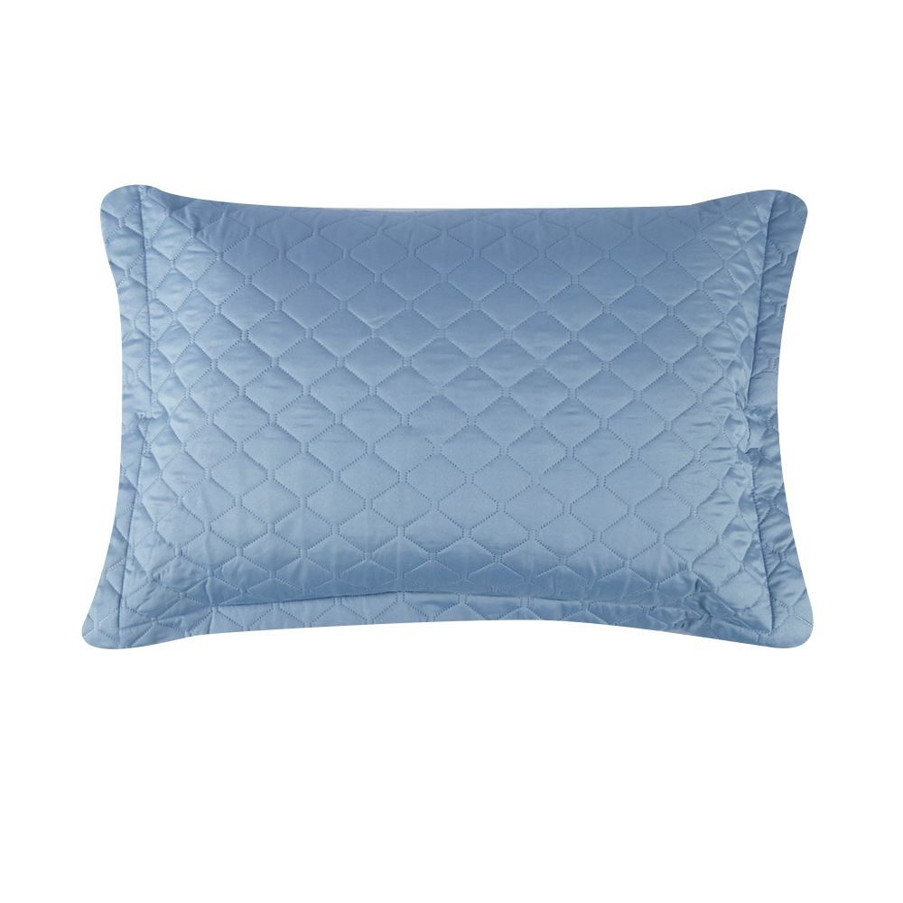 Porta Travesseiro Matelado 55X80 cm Havan Casa 1 Pç - Azul
