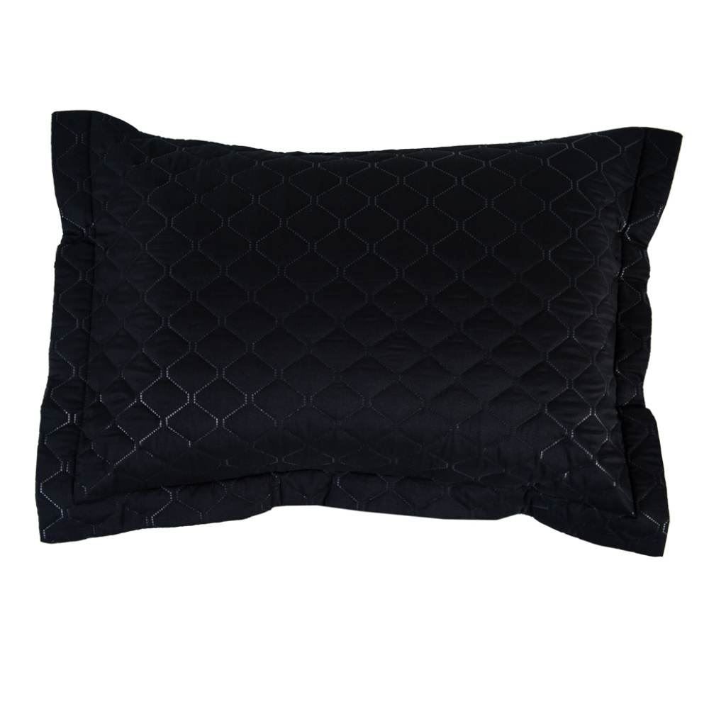 Porta Travesseiro Matelado 55X80 Cm Havan Casa 1 Pç - Preto 25
