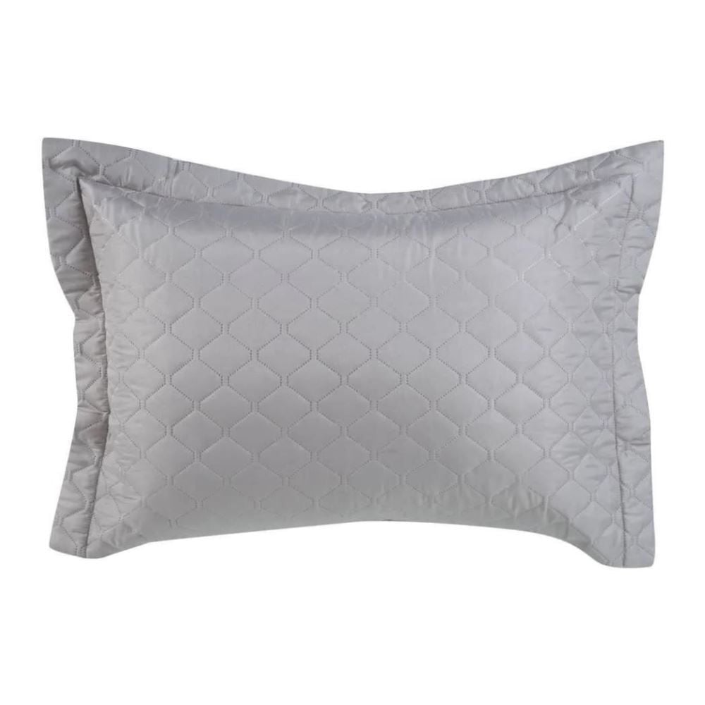 Porta Travesseiro Microfibra Napoli Havan Casa - Cinza Amianto