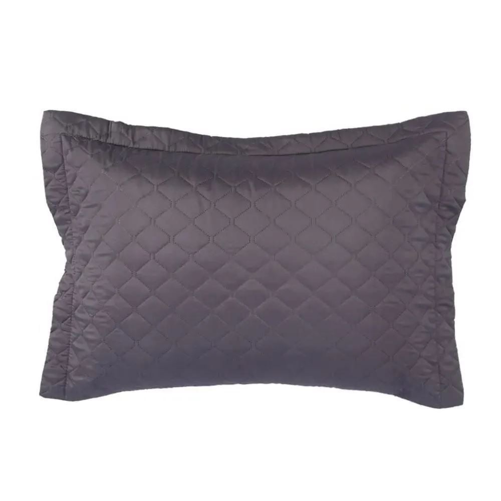 Porta Travesseiro Napoli 55Cm X 80Cm Havan Casa - Cinza Escuro