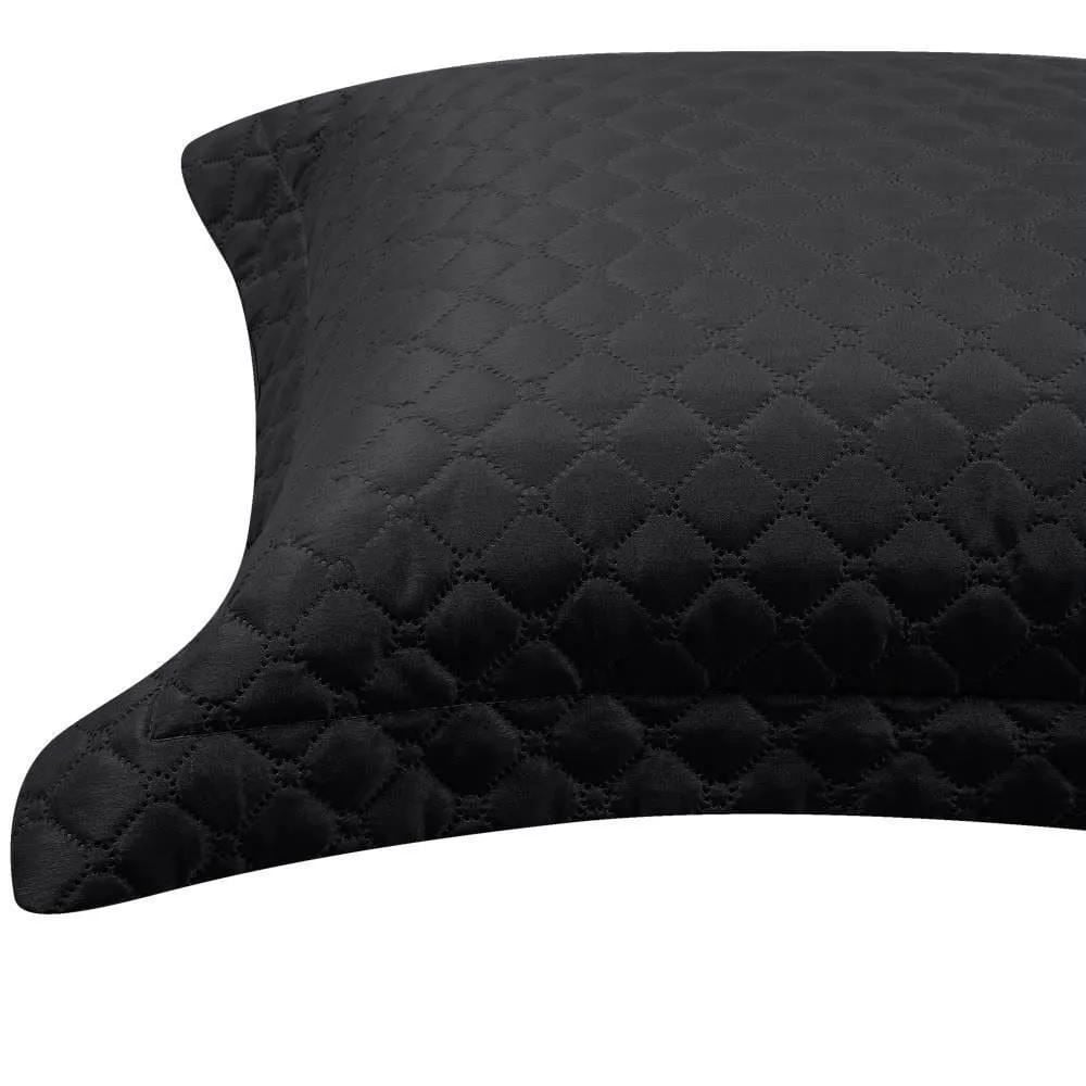 Porta Travesseiro Napoli 50Cm X 70Cm Havan Casa - Preto