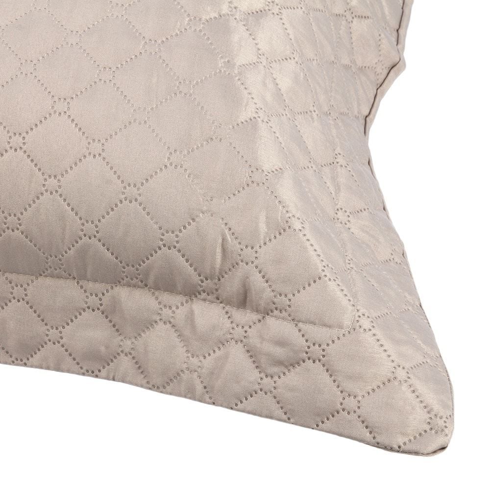 Porta Travesseiro Napoli Matelado 50Cm X 70Cm Havan Casa - Bege