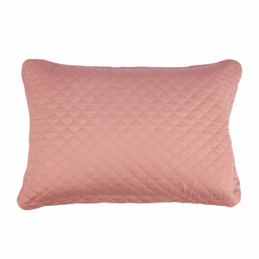 Porta Travesseiro Napoli Matelado 50Cm X 70Cm Havan Casa - Rose