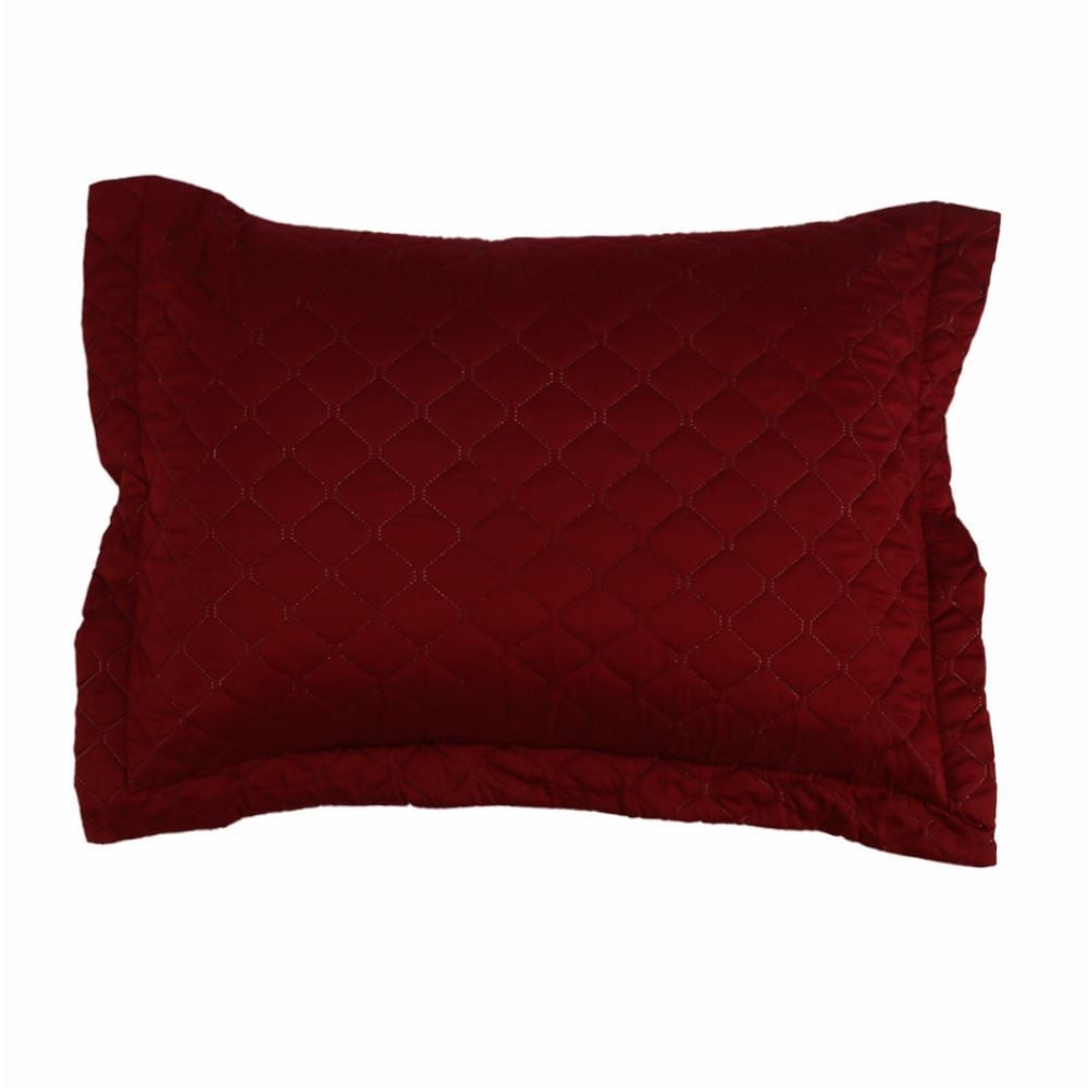 Porta Travesseiro Napoli Microfibra 55Cm X 80Cm Havan Casa - Bloodstone