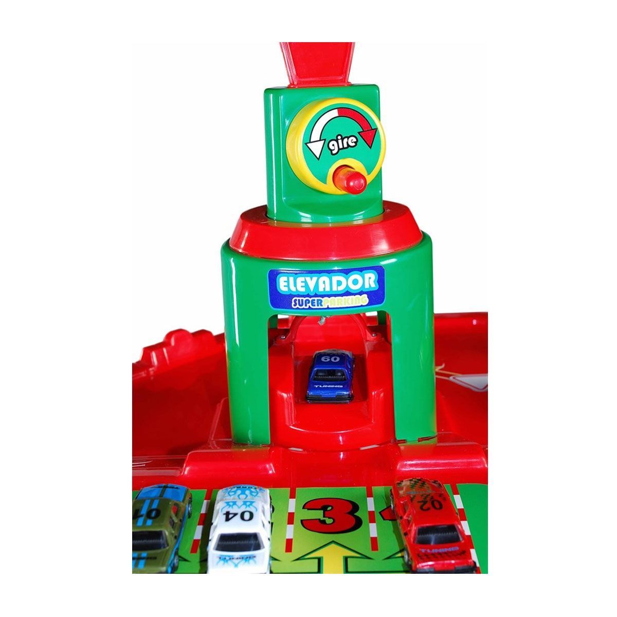 Posto Super Parking 3410 Maptoy - Vermelho