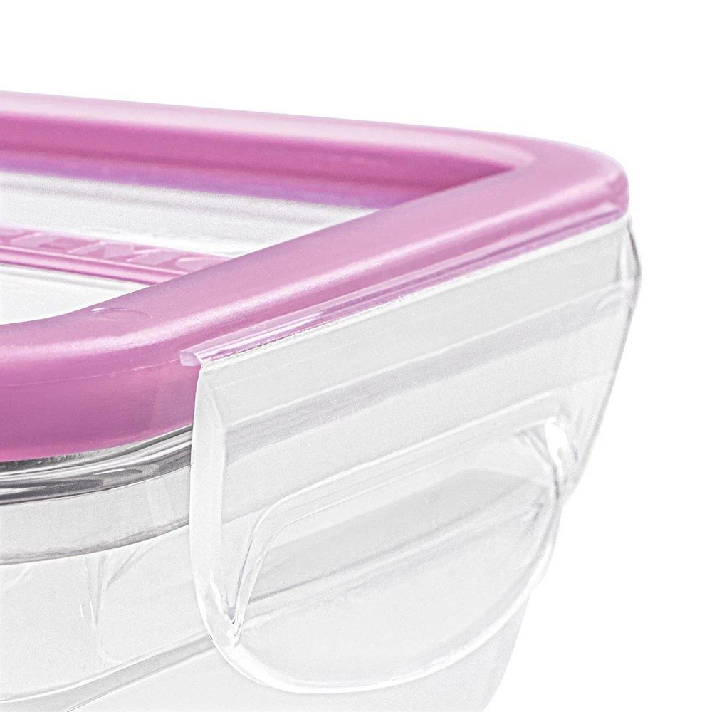 Pote Com Travas Sanremo 820 Ml - Transparente