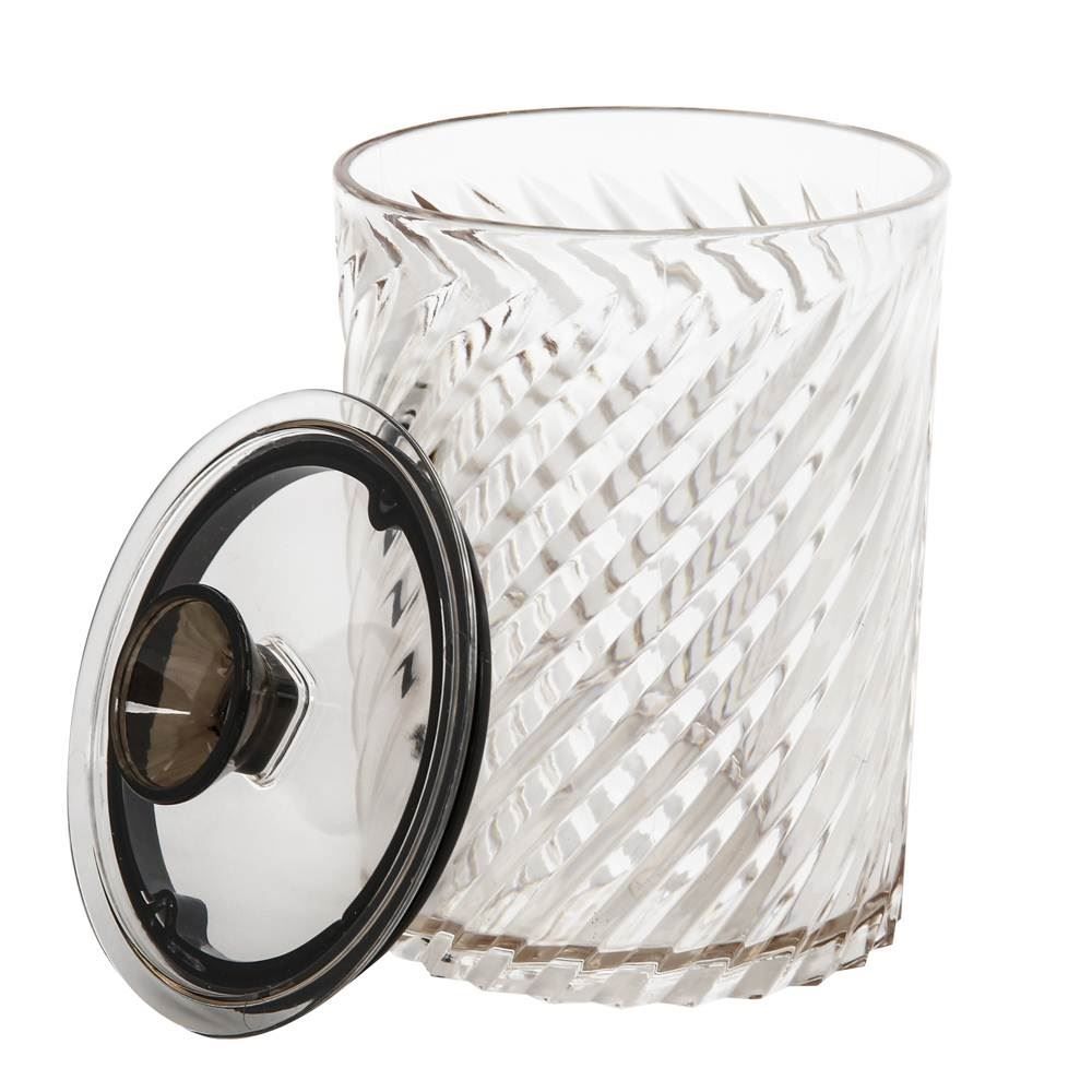 Pote De Plástico Com Tampa Twist Plasútil - 500ml