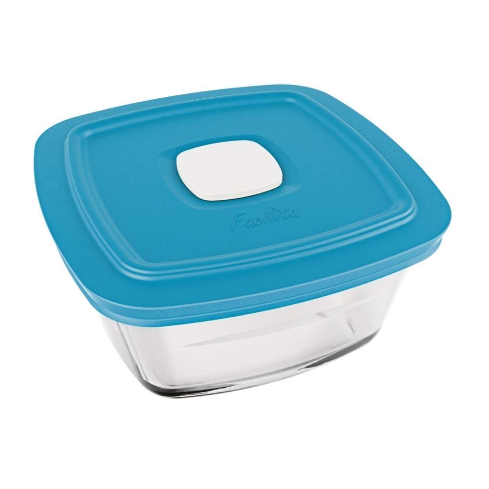 Pote de Vidro com Tampa Facilita Vap Marinex 2 Litros - Colorido