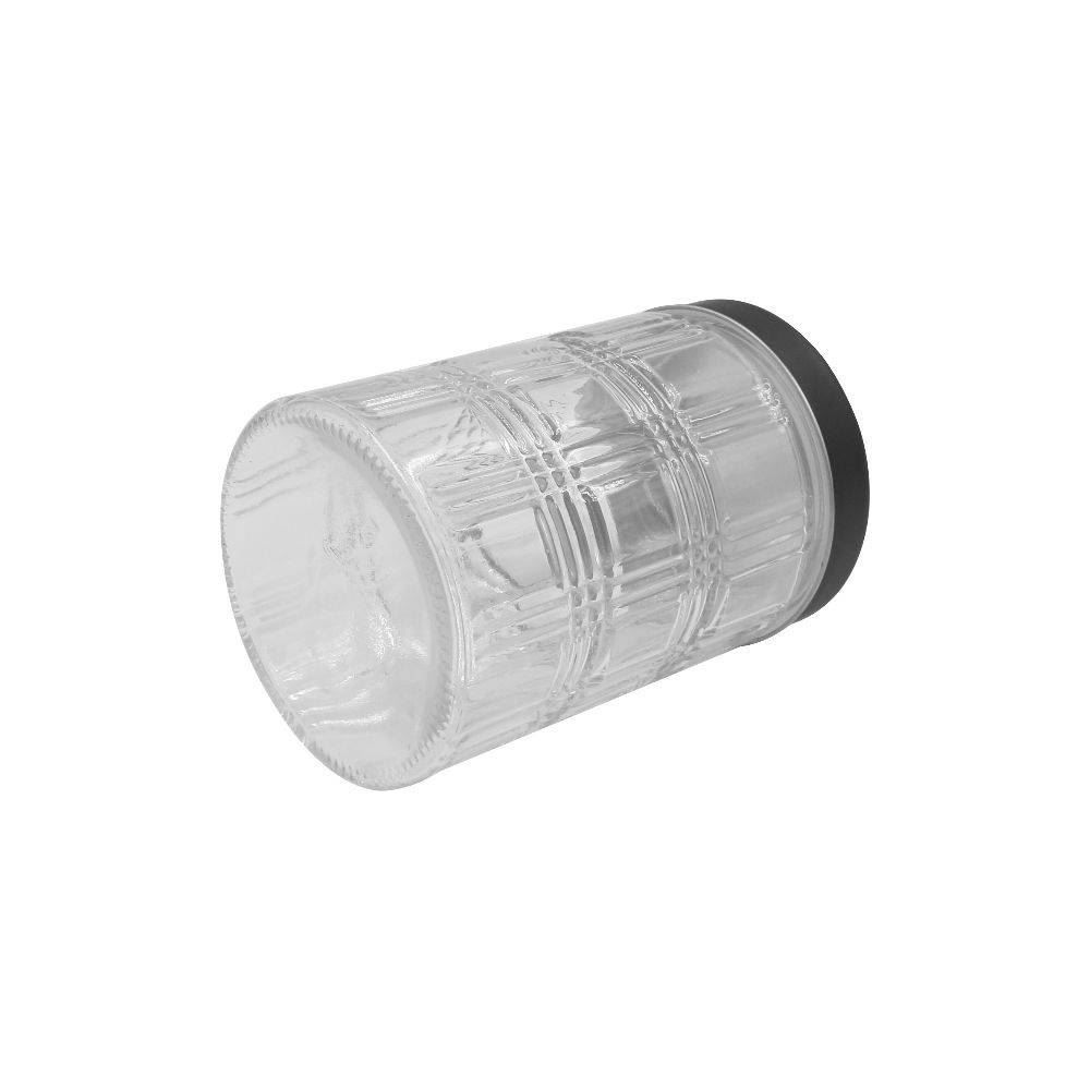 Pote De Vidro Com Tampa Havan Casa 1,2 Litro - Preto