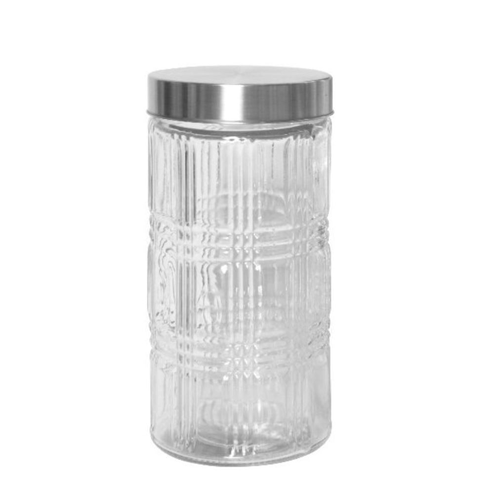 Pote De Vidro Com Tampa Havan Casa 1,6 Litros - Transparente