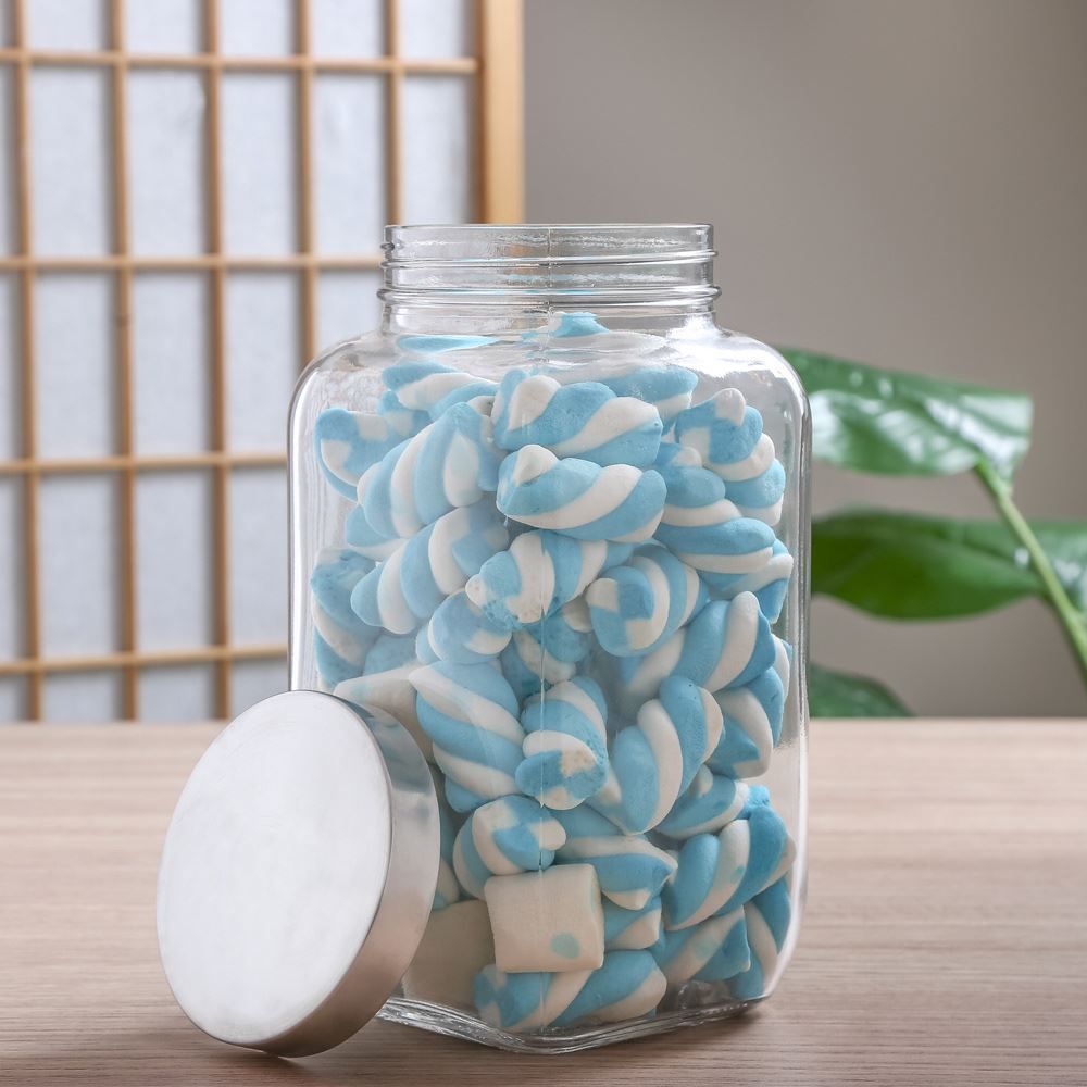 Pote De Vidro Com Tampa Inox 2,73L Havan Casa - Vidro