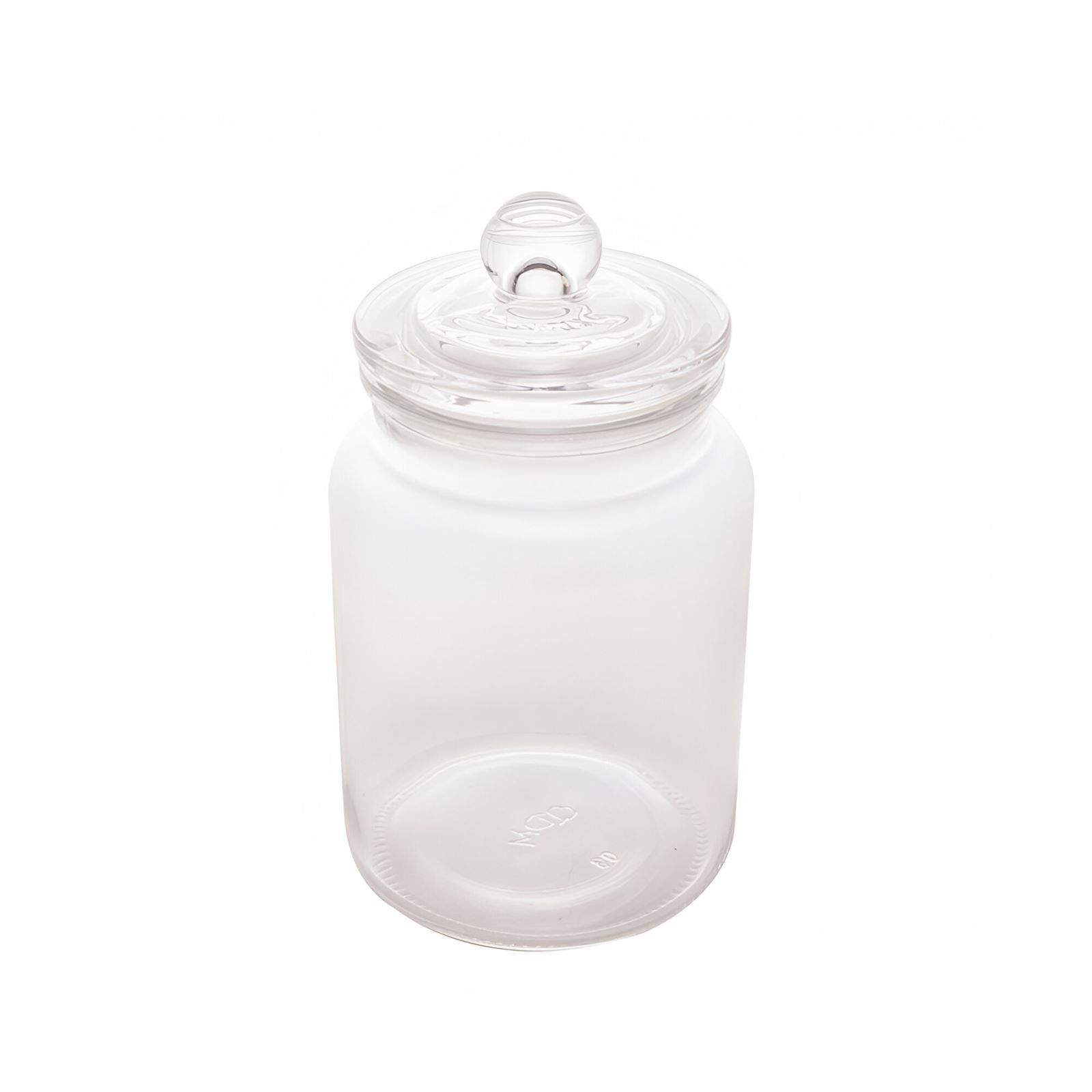 Pote De Vidro Com Tampa Arena Lyor 1,1 Litros - Transparente