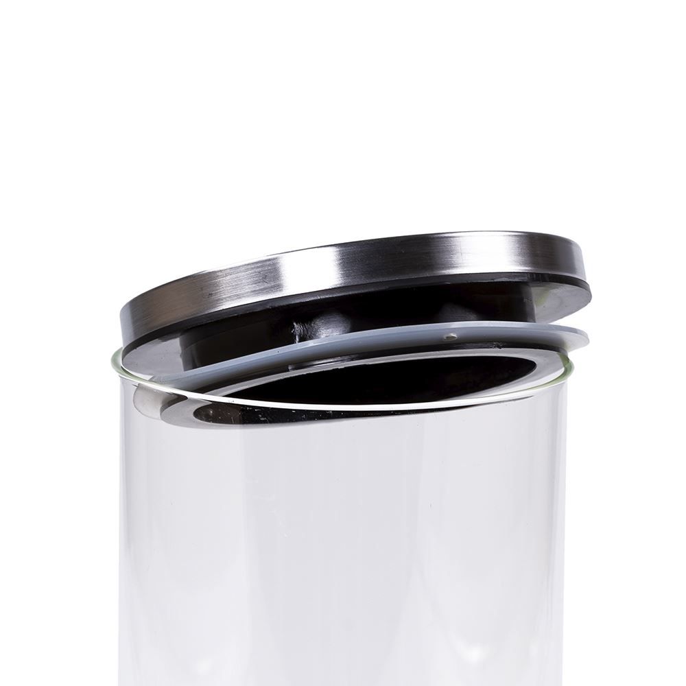 Pote De Vidro Dynasty 1,4L Fullfit - Transparente