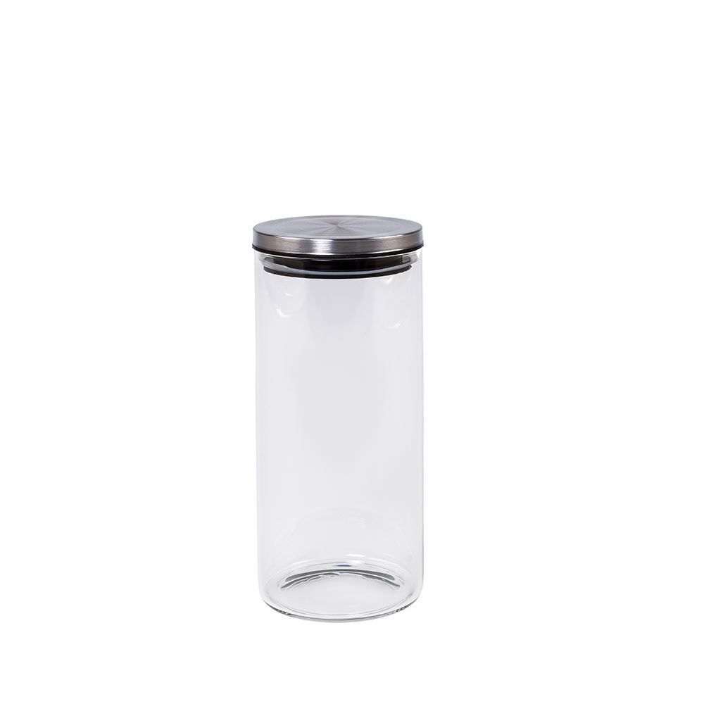 Pote De Vidro Dynasty 1,4L Fullfit - Transparente