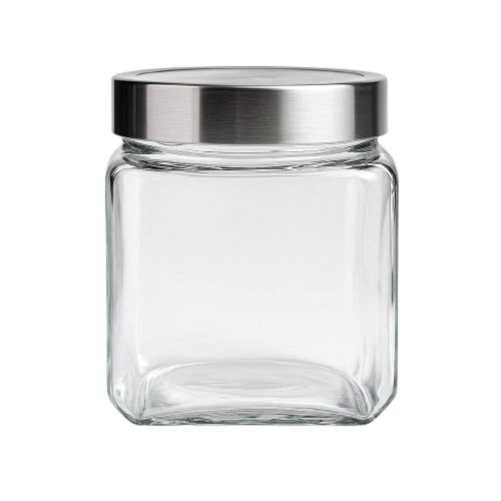 Pote De Vidro Hermético Quadrado 1 Litro - Havan Casa