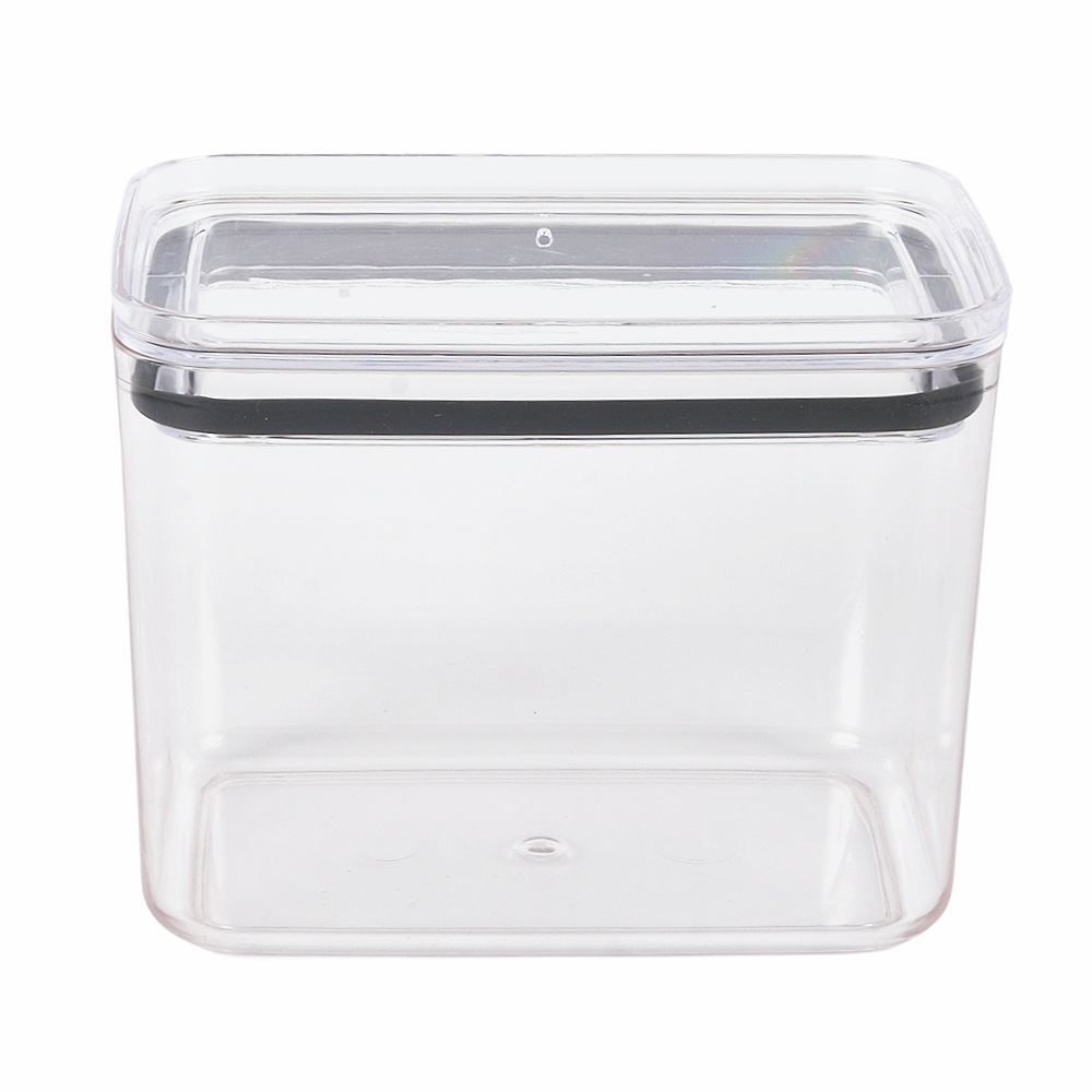 Pote Hermético Retangular 1,5 Litros Havan Casa - Transparente