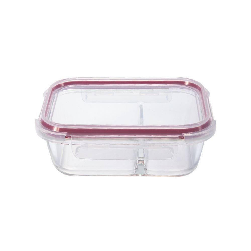 Pote Hermético Com Divisória Havan Casa 600Ml - Vidro